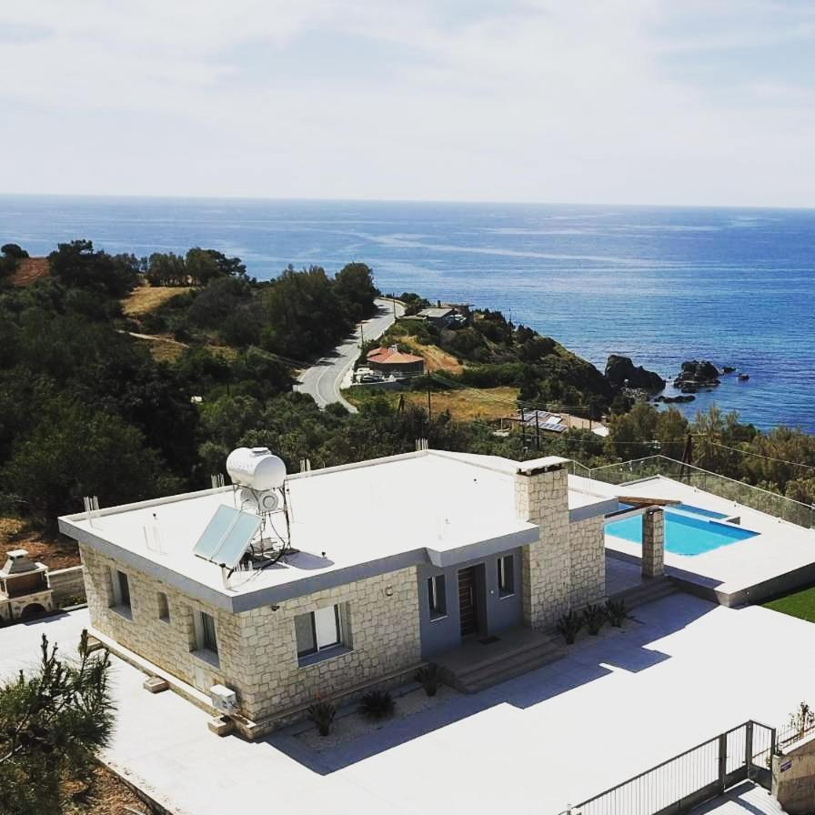 Paradise Blue Villa Pomos Exteriör bild